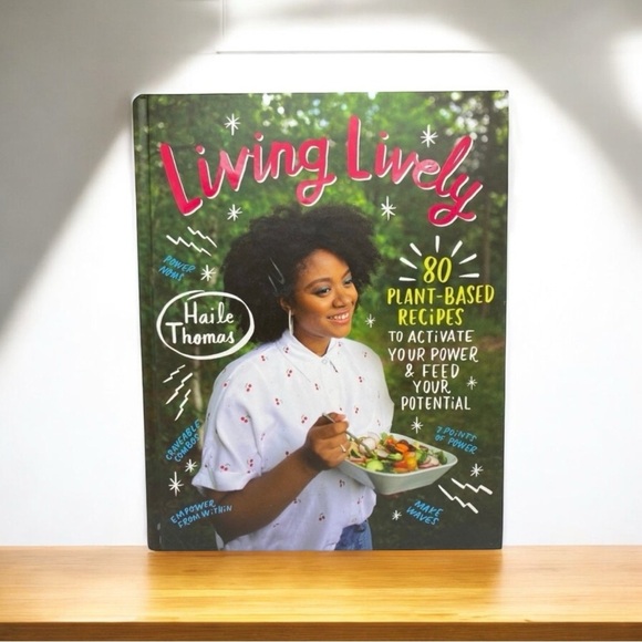 NEW Living Lively: 80 Plant-Based Recipes - Vegan - Picture 1 of 7